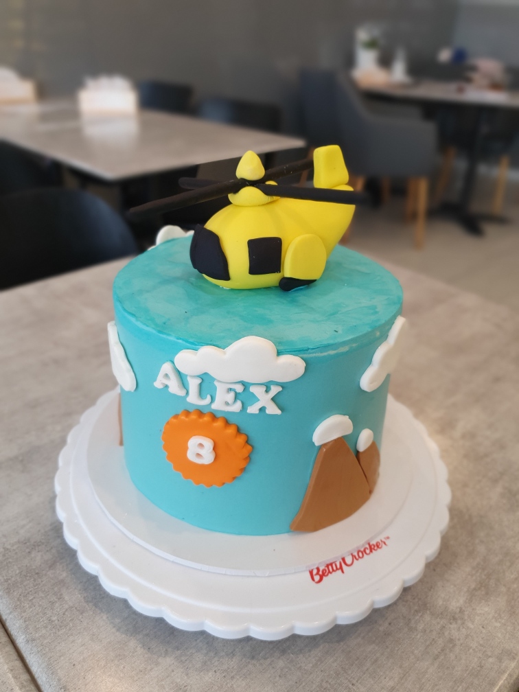Helicopter Cake